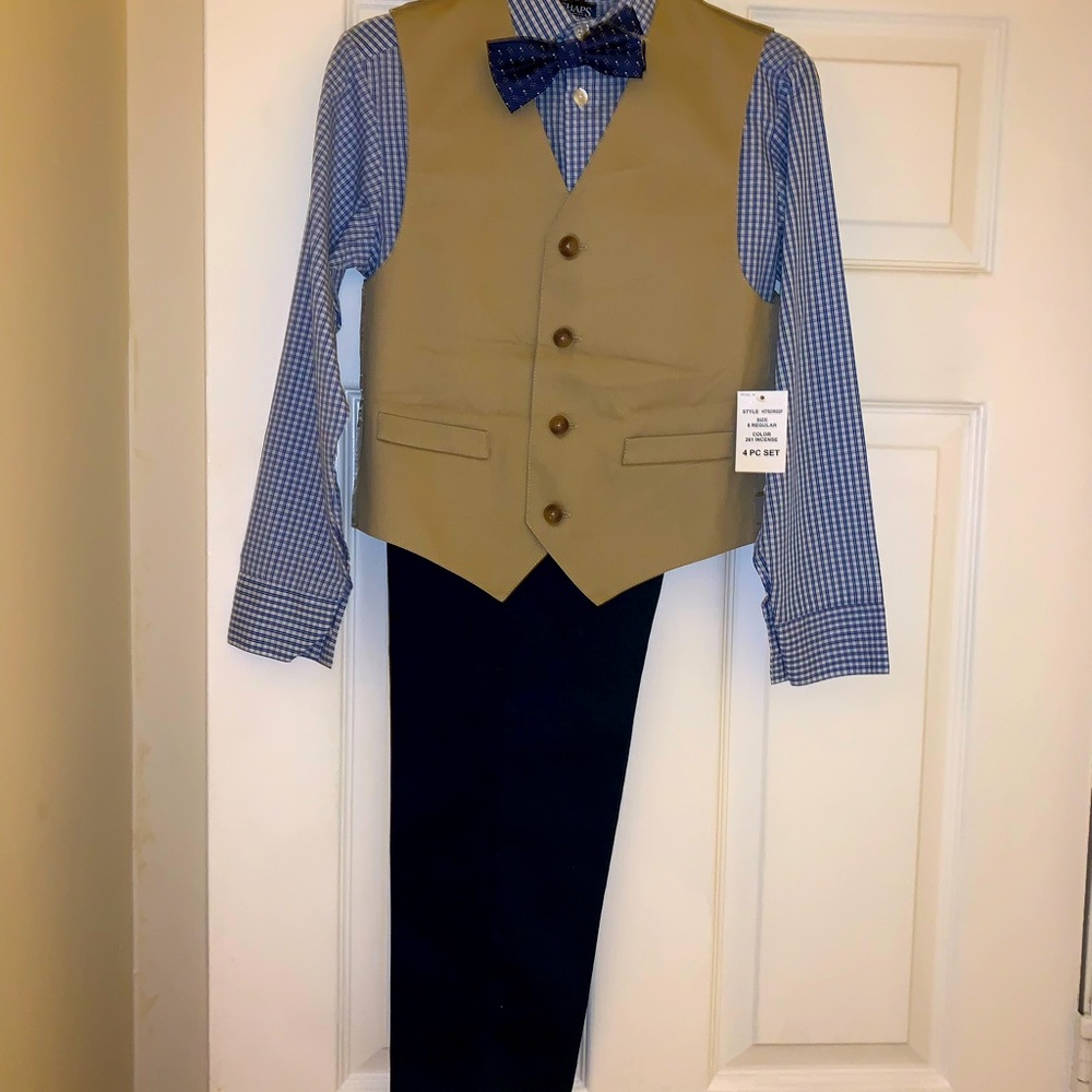 Chaps Suit for Boy (Size: 8)